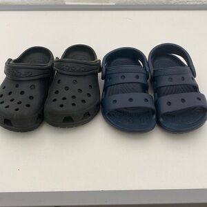 Bundle Crocs size 9